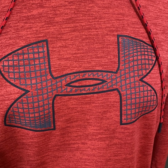 Under Armour cold gear loose fit burnt Orange/red hoodie size XL - Picture 6 of 8